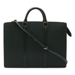 Louis Vuitton Taiga Porte Documents Rosin Briefcase Business Bag Documents